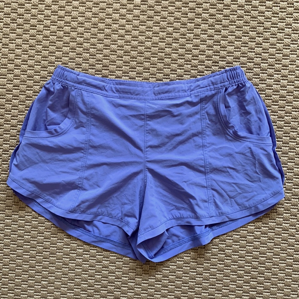 🔥FINAL SALE: Athleta periwinkle shorts EUC